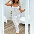 thumbnail image 1 of Tbopshirt Wedding Guest Dresses for Women,Fashion Women's V-Neck Dress Solid Women Sleeveless Solid Ladies Vest Dress, 1 of 5