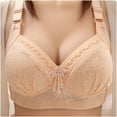 thumbnail image 1 of Tbopshirt Wireless Bras for Women Plus Size Clearance,Stretch Push-Up Womens Bras,Women's Thin and Seamless Large Chest Breathable and Comfortable Bra,Up to 50% Off Fashion, 1 of 4