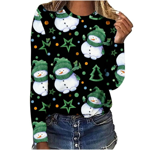 Tbopshirt Womens Hoodless Sweatshirts,Plus Size Essential Crewneck Sweatshirts Women Fashion Summer Sexy Fold Printed Regular Long Sleeves Round Neck Button