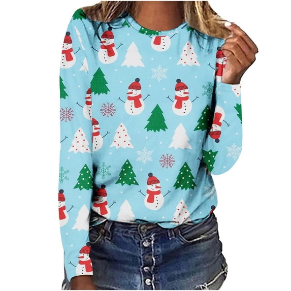 Tbopshirt Womens Hoodless Sweatshirts,Plus Size Essential Crewneck Sweatshirts Women Fashion Summer Sexy Fold Printed Regular Long Sleeves Round Neck Button