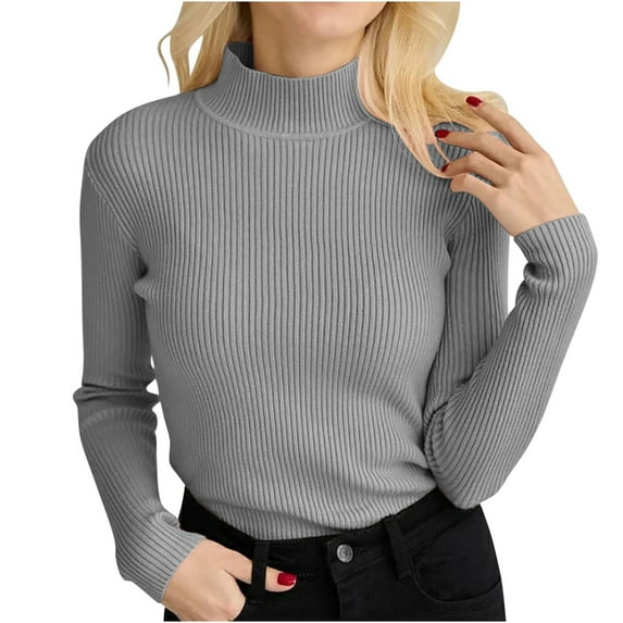 Tbopshirt Womens Sweaters Clearance Under $5,Fall Sweaters for Women,Knitted Loose V-neck Casual Versatile Knit Sweater,Pullover Tops up to 40% off Fashion