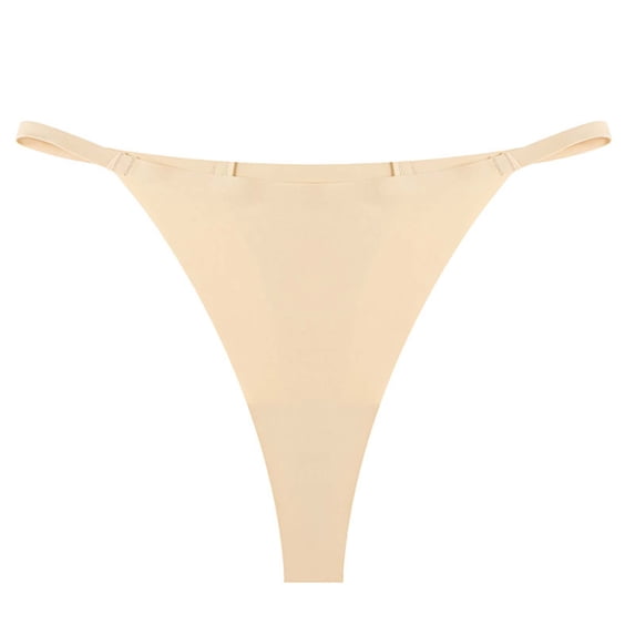 Tbopshirt Womens Underwear Thongs for Women Cotton Underwear Fashion Women's Ventilate Underpants Solid Soft Regular Comfortable Briefs