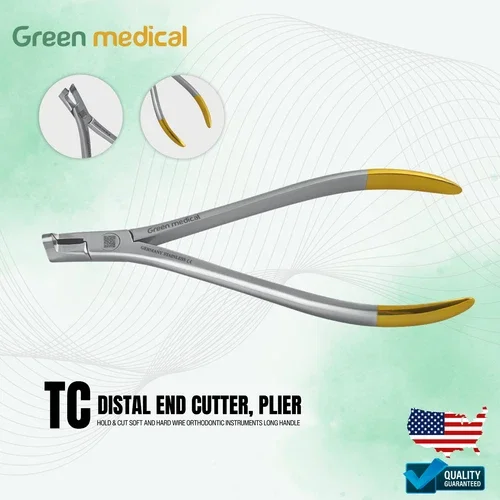 Tc Distal End Cutter Plier With Long Handle Hold & Cut Soft And Hard Wire