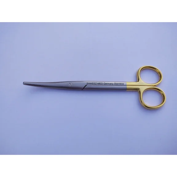 Tc Mayo Round Blade Scissors 17.5 Cm Curved