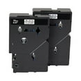 thumbnail image 1 of Tc Tape Cartridges For P-Touch Labelers, 0.47" X 25.2 Ft, Black On Clear, 2/pack | Bundle of 2 Packs, 1 of 4