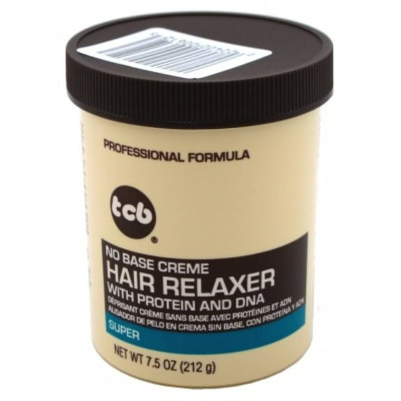 Tcb Hair Relaxer No Base Creme 7.5oz Super Jar (Pack of 3)