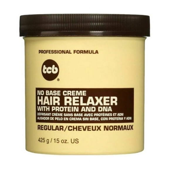 Tcb Hair Relaxer No Base Creme, Regular Jar, 15 Oz , 6 Pack
