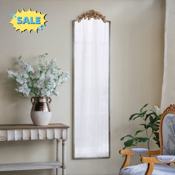 Tcbosik 18.1" x 70.9" Full Length Mirror, Wall Mounted Full Body Mirror for Bedroom, Living Room, Entryway, Gold