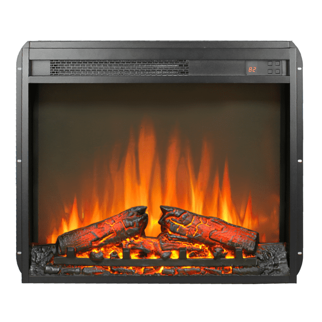 Tcbosik 23 inch Electric Fireplace Insert, Recessed Fireplace Heater