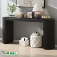 thumbnail image 1 of Tcbosik 59.2" Console Table, Narrow Entryway Table, Accent Sofa Table for Living Room, Foyer, Hallway, Black, 1 of 8
