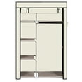 thumbnail image 1 of Tcbosik 64" Portable Closet, Dustproof Cloth Wardrobe, Storage Rack Garment Shelf Organizer, 1 of 5