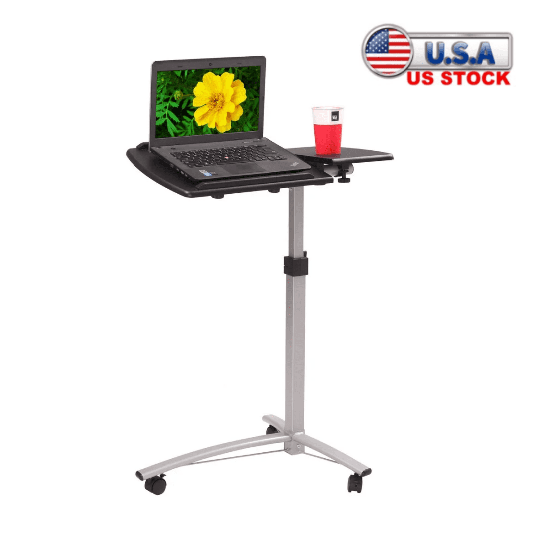 Tcbosik Mobile Standing Desk, 29.1