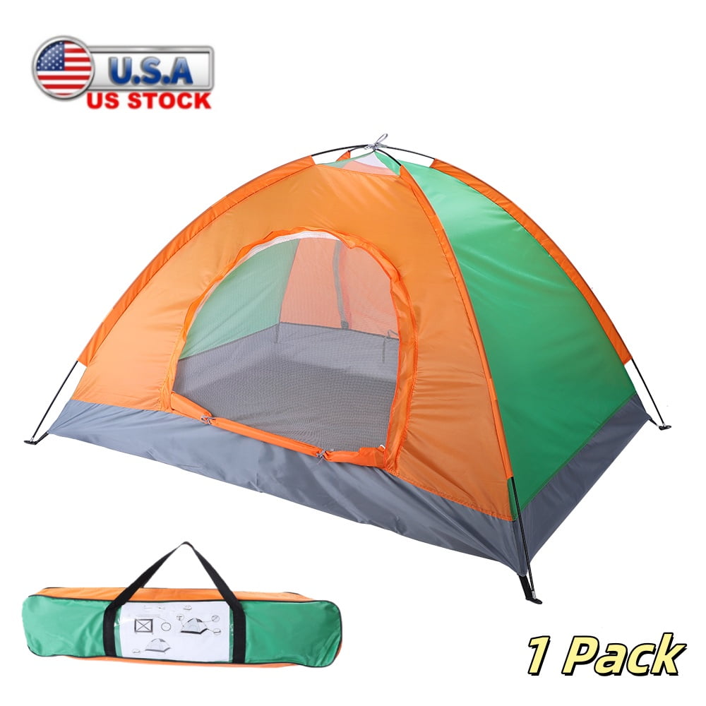 Tcbosik 2-Person Outdoor Camping Tent with Carrying Bag