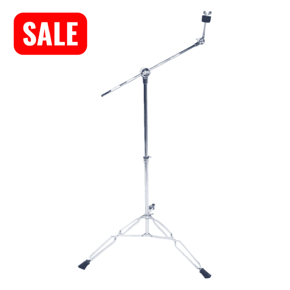 Tcbosik Double Tom Drum Stand, 29.1" - 51.1" Height Adjustable, Silver & Black