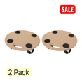 thumbnail image 1 of Tcbosik Furniture Moving Dollies Set of 2, 15 inch Wooden Mover, Heavy Duty Dolly for Couch, Fridge, Washer, Planter, Easy Transportation of Heavy Items, Natural, 1 of 7