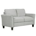 thumbnail image 1 of Tcbosik Love Seat Sofa ,Linen Double Seat Sofa Chair Two-Seater Sofa For Home Office Living Room (Light Gray), 1 of 9