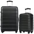 thumbnail image 1 of Tcbosik Luggage Sets, 2 Piece Set Hardside Suitcases with Spinner Wheels, 20/28 Travel Luggage Lightweight, Black, 1 of 6