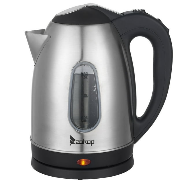Tcbosik Stainless Steel Electric Kettle, 1.5 Liter Tea Kettle Electric