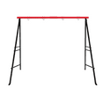 thumbnail image 1 of Tcbosik Swing Stand A Frame for Porch, Heavy Duty Metal Swing Frame for Outdoor, Easy Assembly, Red (Stand Only), 1 of 6
