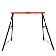 thumbnail image 1 of Tcbosik Swing Stand for Indoor & Outdoor, 440lbs Heavy-Duty Swing Frame for Backyard, Porch, Lawn, Garden, Easy to Assemble, Red (Stand Only), 1 of 6