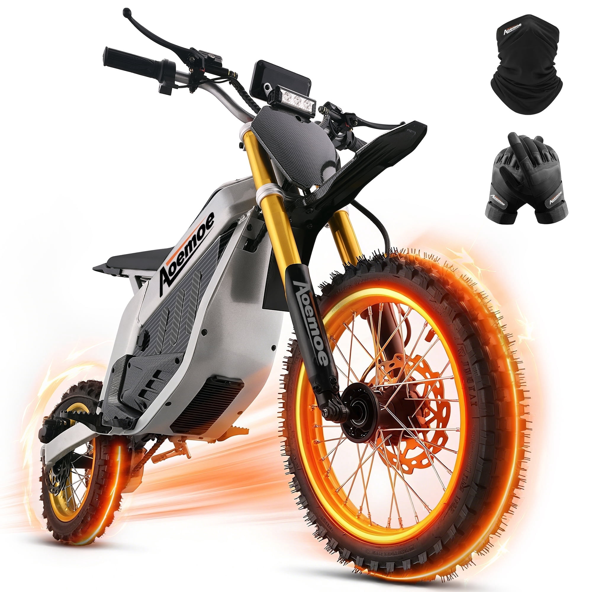 Tcdjc Electric Dirt Bike for Teens Adults, 3000W Electric Bike for Adults, Electric Motorcycle for Adults, 50 Miles Max Range, E Bikes for Adults Electric, Adult Dirt Bike with 42-45 MPH Max Speed