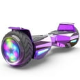 thumbnail image 1 of Tcdjtc Flash Wheel Certified Hover board 6 In. Bluetooth Speaker with LED Light Self Balancing Wheel Electric Scooter, 1 of 7