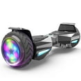 thumbnail image 1 of Tcdjtc Flash Wheel Hoverboard 6 In. Bluetooth Speaker with LED Light Self Balancing Wheel Electric Scooter, 1 of 7