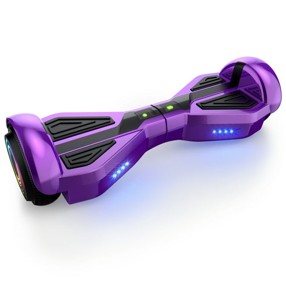 Tcdjtc Hoverboard with Bluetooth and Led Lights, Balance Board for Kids, Kids Outdoor Toys with 9 Mph Max Speed, All Terrain Hoverboard with UL 2272 Safety Standard