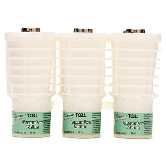 Tcell Microtrans Odor Neutralizer Refill, Cucumber Melon, 1.62 Oz, 6/carton | Bundle of 5 Cartons