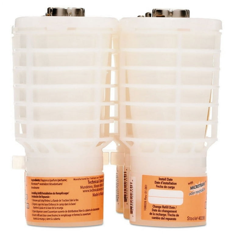 TCell Microtrans Odor Neutralizer Refill, Mango Blossom, 48 mL, 6/Carton TCell Microtrans Odor Neutralizer Refill, Mango Blossom, 48 mL, 6/Carton