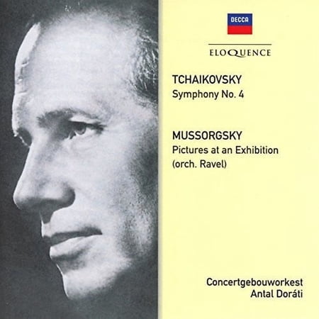 Tchaikovsky / Mussorgsky / Dorati,Antal - Tchaikovsky: Symphony 4 / Mussorgsky: Pictures At An Exhibition - Music & Performance - CD