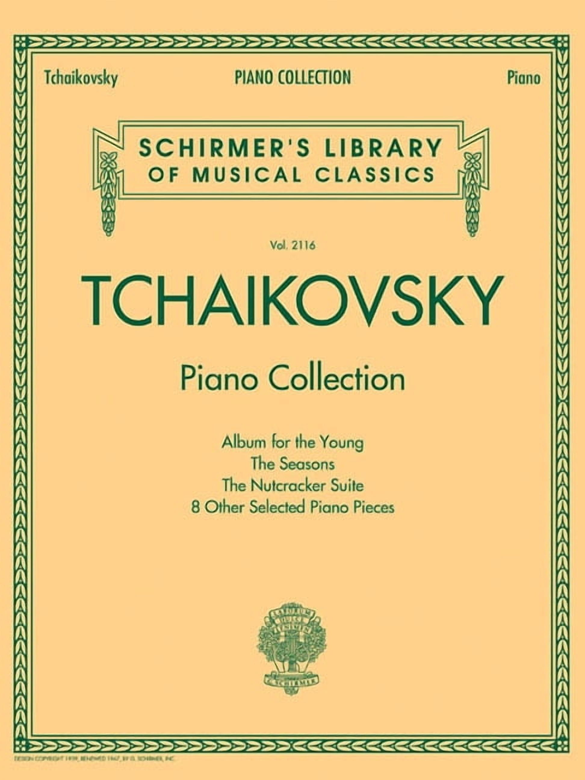 Tchaikovsky Piano Collection: Schirmer Library of Classics Volume 2116, (Paperback)