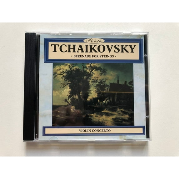 Tchaikovsky: Serenade For Strings - Violin Concerto / Palette Audio CD / PAL033