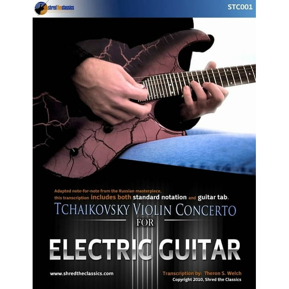 Tchaikovsky Violin Concerto in D - for Electric Guitar, (Paperback)
