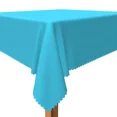 thumbnail image 1 of Tchckioa 52x52 Inch Square Tablecloth,Waterproof Table Cloth for Kitchen,Sky Blue, 1 of 6