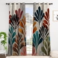 thumbnail image 1 of Tchckioa Abstract Art Blackout Curtains for Bedroom,52x96 Inch Privacy Protection Grommet Window Drapes,2 Panels, 1 of 8