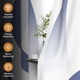 thumbnail image 1 of Tchckioa Abstract Lines Blackout Curtains,Grommet Window Drapes for Bedroom,Blue,52x84,2 Panels, 1 of 6