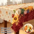 thumbnail image 1 of Tchckioa Autumn Rectangle Tablecloth,Waterproof Oil-resistant Table Cloths for Kitchen Dining Decor 60x120, 1 of 6
