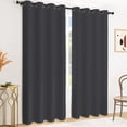 thumbnail image 1 of Tchckioa Blackout Curtains for Bedroom Living Room,Privacy Protection Grommet Window Drapes(Set of 2 42x63 Inch), 1 of 6