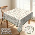 thumbnail image 1 of Tchckioa Boho Leavef Tablecloth for Restaurant Decor,52x52 Inch Square Stain Proof Table Cloth Cover, 1 of 6