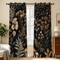 thumbnail image 1 of Tchckioa Boho Printed Farmhouse Blackout Curtains,Grommet Window Drapes for Living Room(42x63 Inch,2 Panels), 1 of 8