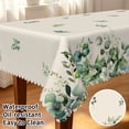 thumbnail image 1 of Tchckioa Boho Tablecloth,60x102 Inch Rectangle Waterproof Table Cloths for Kitchen Dining Beige and Green, 1 of 6