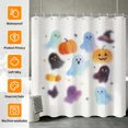 thumbnail image 1 of Tchckioa Cute Spooky Shower Curtain for Bathroom Decor,Water-Repellent Hooks Bath Curtain,47x72 Inch, 1 of 6