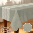 thumbnail image 1 of Tchckioa Farmhouse Rectangle Tablecloth for Restaurant Picnic Decor,52x70 Inch Waterproof Table Cover, 1 of 6