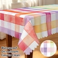 thumbnail image 1 of Tchckioa Gradient Rainbow Tablecloth,60x102 Inch Rectangle Waterproof Table Cloths for Kitchen Dining Decor, 1 of 6