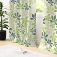 thumbnail image 1 of Tchckioa Green Leaves Blackout Curtains for Living Room,Room Darkening Window Drapes,Grommet Top,42x63,2 Panels, 1 of 6