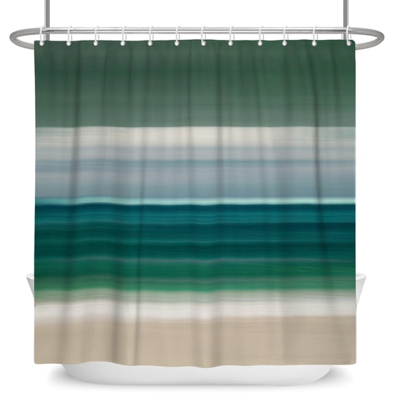 Tchckioa Minimalist 60x72 Inch Shower Curtain,Waterproof Hooks Bath Curtain for Bathroom Bathtub Decor