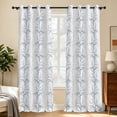 thumbnail image 1 of Tchckioa Modern Art Blackout Curtains for Living Room,Grommet Window Drapes,2 Panels,52x63 Inch, 1 of 9