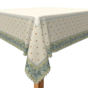 Tchckioa Modern Leavef Tablecloth for Restaurant Decor,70x70 Inch Square Stain Proof Table Cloth Cover,Minimalist