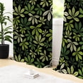 thumbnail image 1 of Tchckioa Modern Leaves Blackout Curtains,42x63 Inch Privacy Protection Grommet Drapes for Apartment,Set of 2, 1 of 6